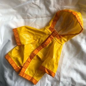 Yellow & Orange Doggy Rain Coat